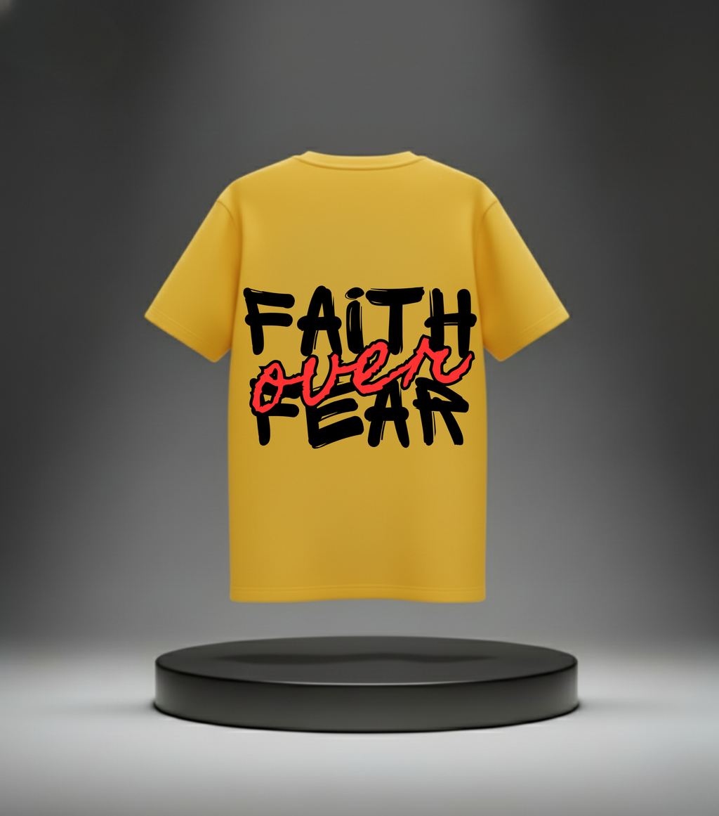 Faith Over Fear (Yellow)